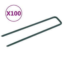  Szpilki do sztucznej trawy, 100 szt., kształt U, żelazo  Lumarko!