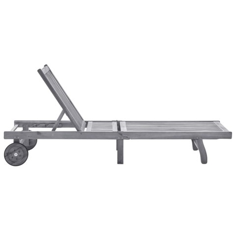  Leżak, lite drewno akacjowe Lumarko!