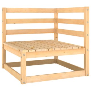   Ogrodowa sofa narożna, lite drewno sosnowe Lumarko!