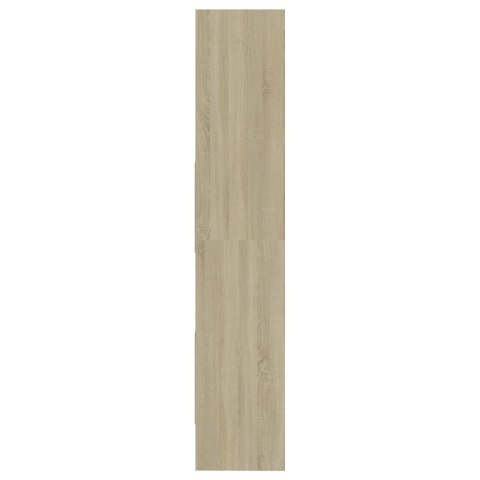   Regał na książki, dąb sonoma, 60x35x180 cm, płyta wiórowa Lumarko!