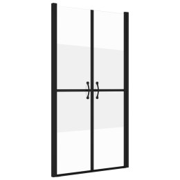 Lumarko Drzwi prysznicowe, szkło częściowo mrożone, ESG, (88-91)x190 cm
