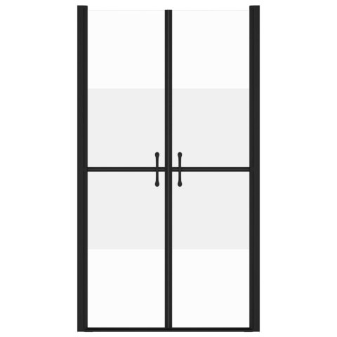  Drzwi prysznicowe, szkło częściowo mrożone, ESG, (93-96)x190 cm Lumarko!