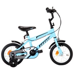 Lumarko Rower dla dzieci, 12 cali, czarno-niebieski