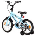  Rower dla dzieci, 14 cali, czarno-niebieski Lumarko!