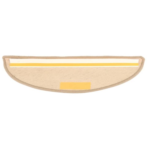  Samoprzylepne nakładki na schody, 15 szt., 56x20 cm, ciemny beż Lumarko!