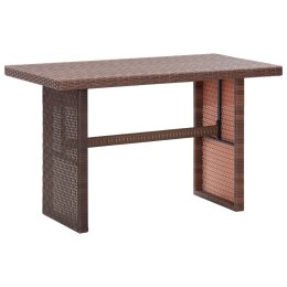  Stół ogrodowy, brązowy, 110x60x67 cm, polirattanowy Lumarko!