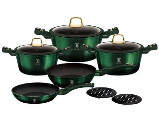  Garnki Tytanowe Berlinger Haus 10 Elem. Bh-6065 Emerald Lumarko!