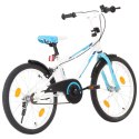  Rower dla dzieci, 20 cali, niebiesko-biały Lumarko!
