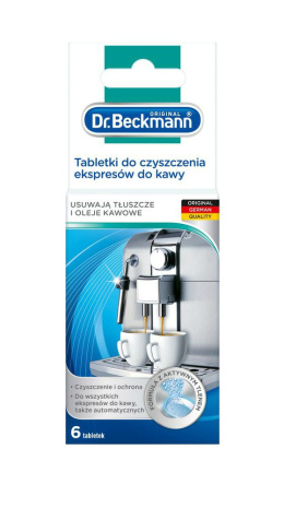 Dr.Beckmann Tabletki Do Czyszczenia Expresów 6szt..