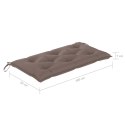  Poduszka na huśtawkę, taupe, 100 cm, tkanina Lumarko!