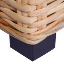  Zestaw wypoczynkowy, 18 elementów, naturalny rattan Lumarko!