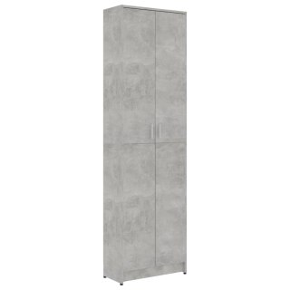  Szafa do przedpokoju, szarość betonu, 55x25x189 cm, płyta Lumarko!