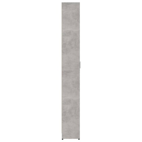  Szafa do przedpokoju, szarość betonu, 55x25x189 cm, płyta Lumarko!