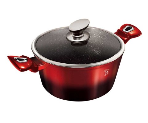  Garnki Berlinger Haus Metallic Black Burgundy Line 15 Ele Bh-1632 Lumarko!