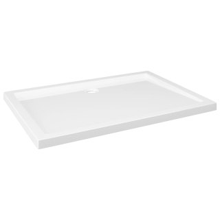 Prostokątny brodzik prysznicowy, ABS, biały, 70x100 cm Lumarko!