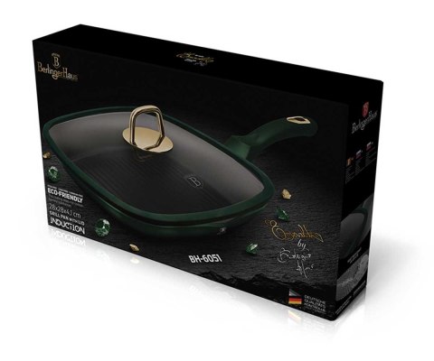  Patelnia Tytanowa Grillowa Berlinger Haus 28cm Bh-6051 Emerald Lumarko!