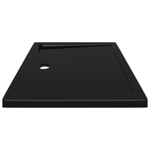  Brodzik prysznicowy, prostokątny, czarny, ABS, 80x100 cm Lumarko!