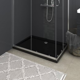 Lumarko Prostokątny brodzik prysznicowy, ABS, czarny, 70x100 cm