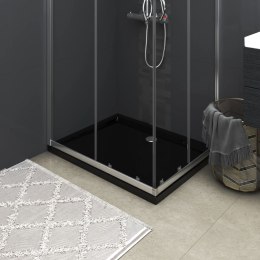  Prostokątny brodzik prysznicowy, ABS, czarny, 70 x 90 cm Lumarko!