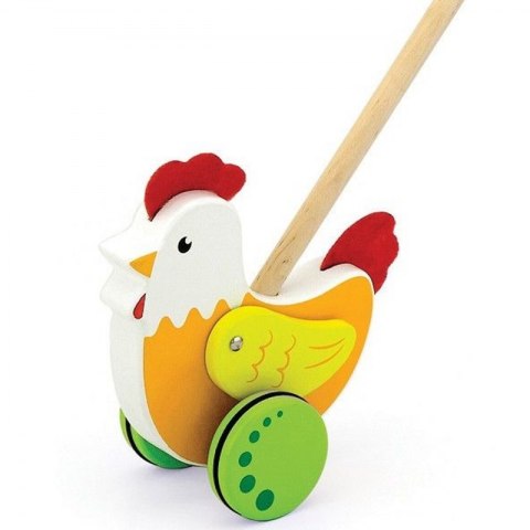  Toys Drewniany Pchacz Edukacyjny Kurka Lumarko!