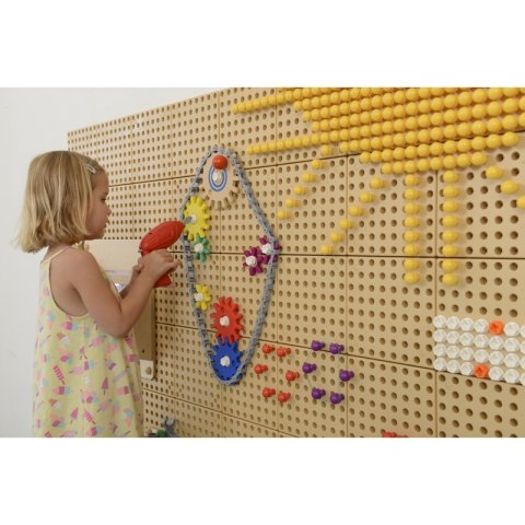  Koła Zębate Zbuduj Własny Mechanizm - Tablica Naukowo-kreatywna Stem Lumarko!