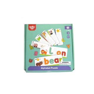  Puzzle Alfabet Nauka Literek Słów Zwierzątka 57 El. Lumarko!