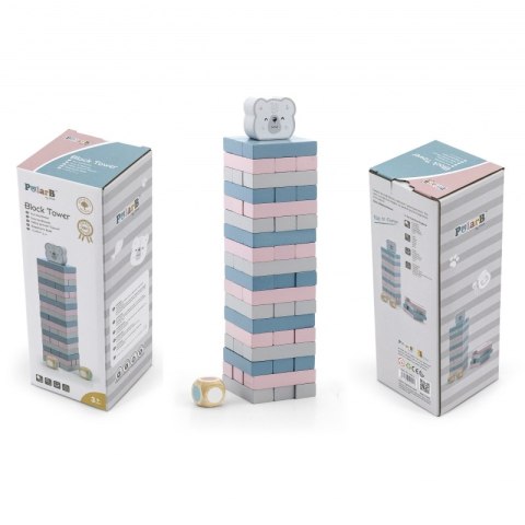  Drewniana Gra Jenga Lumarko!