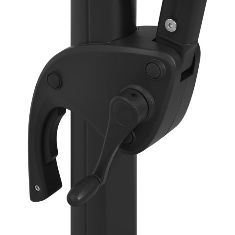  4-poziomowy parasol na aluminiowym słupku, lazurowy, 250x250 cm Lumarko!