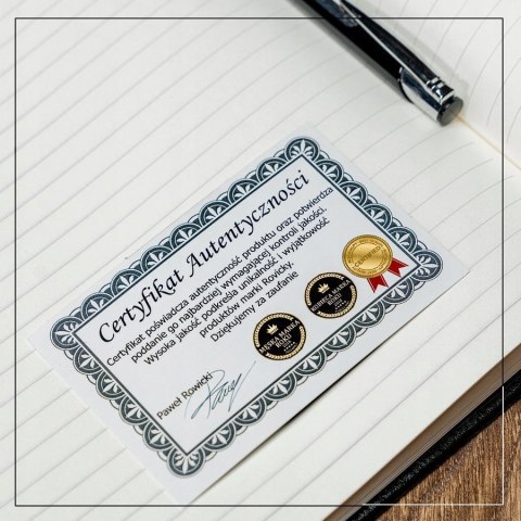  Pionowy Portfel Męski Dwukolorowy, Skóra Naturalna Hq