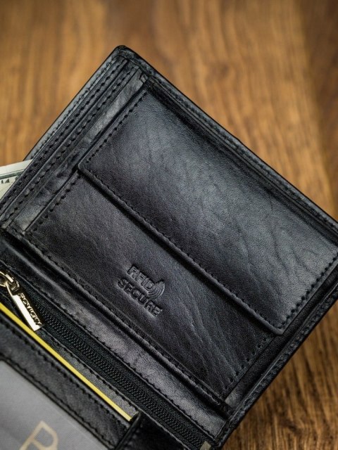  Duży Portfel Męski Ze Skóry Licowej