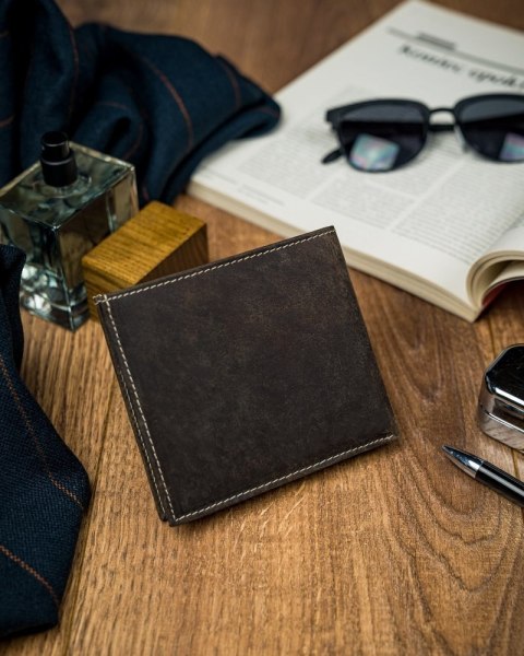  Oryginalny Portfel Męski Skórzany Cavaldi®