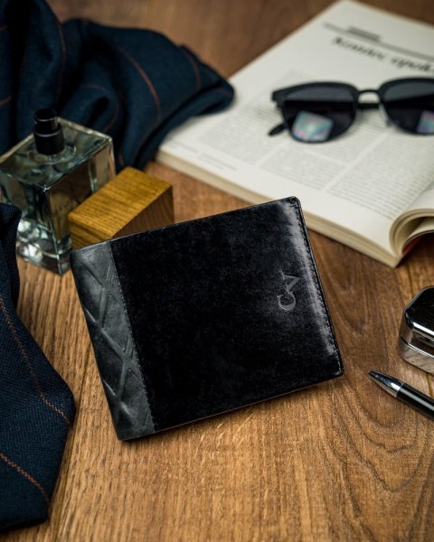  Oryginalny Portfel Męski Skórzany Cavaldi®