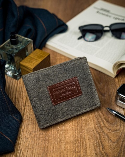  Kolorowy Portfel Męski Skórzany Forever Young®