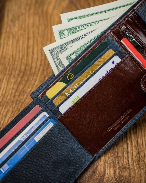  Kolorowy Portfel Męski Skórzany Forever Young®