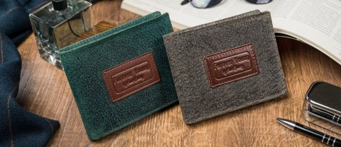  Kolorowy Portfel Męski Skórzany Forever Young®