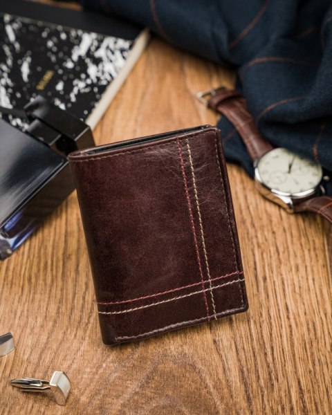  Mały Portfel Dla Mężczyzny Skórzany