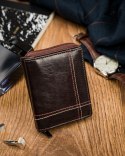  Portfel Męski Skórzany Skóra Na Karty