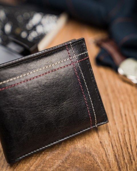  Portfel Męski Skórzany Skóra Na Karty