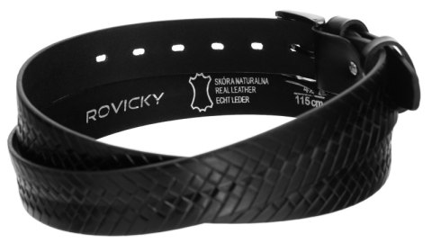  Skórzany Pasek Męski Do Garnituru Klamra Pleciony