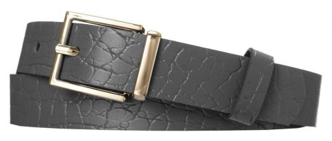  Ciekawy Skórzany Pasek Damski Ze Złotą Klamrą, Zwierzęcy Motyw