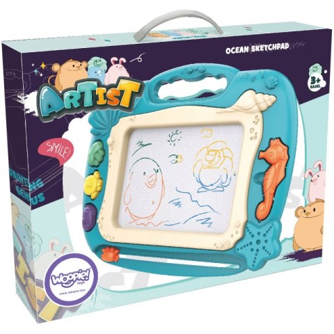  Znikopis Tablica Magnetyczna Kolorowa Stempelki Motyw Oceanu Lumarko!