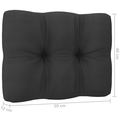 2-osobowa sofa ogrodowa z poduszkami, lite drewno sosnowe Lumarko!