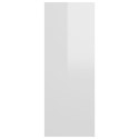  Stolik konsolowy, biały, wysoki połysk 105x30x80 cm, płyta Lumarko!