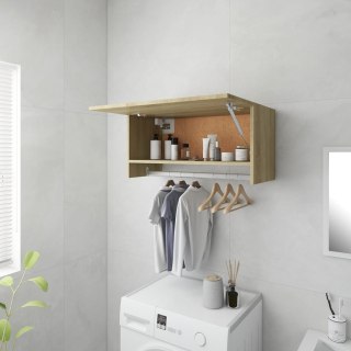 VidaXL Szafka, dąb sonoma, 70x32,5x35 cm, materiał drewnopochodny