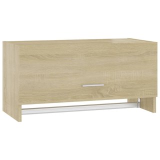 VidaXL Szafka, dąb sonoma, 70x32,5x35 cm, materiał drewnopochodny