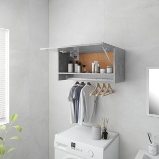 VidaXL Szafka, szarość betonu, 70x32,5x35 cm, materiał drewnopochodny