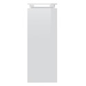  Stolik konsolowy, biały, wysoki połysk, 102x30x80 cm, płyta Lumarko!