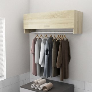 VidaXL Szafka, dąb sonoma, 100x32,5x35 cm, materiał drewnopochodny