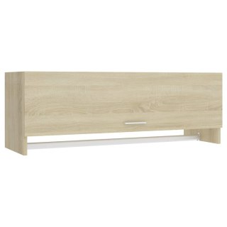 VidaXL Szafka, dąb sonoma, 100x32,5x35 cm, materiał drewnopochodny
