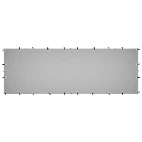  Kojec dla psa, srebrny, 330x110x110 cm, stalowy Lumarko!